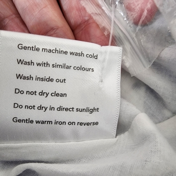 Emily And Fin Blue Polka-dot Fit & Flare Dress Size XS - Picture 10 of 12